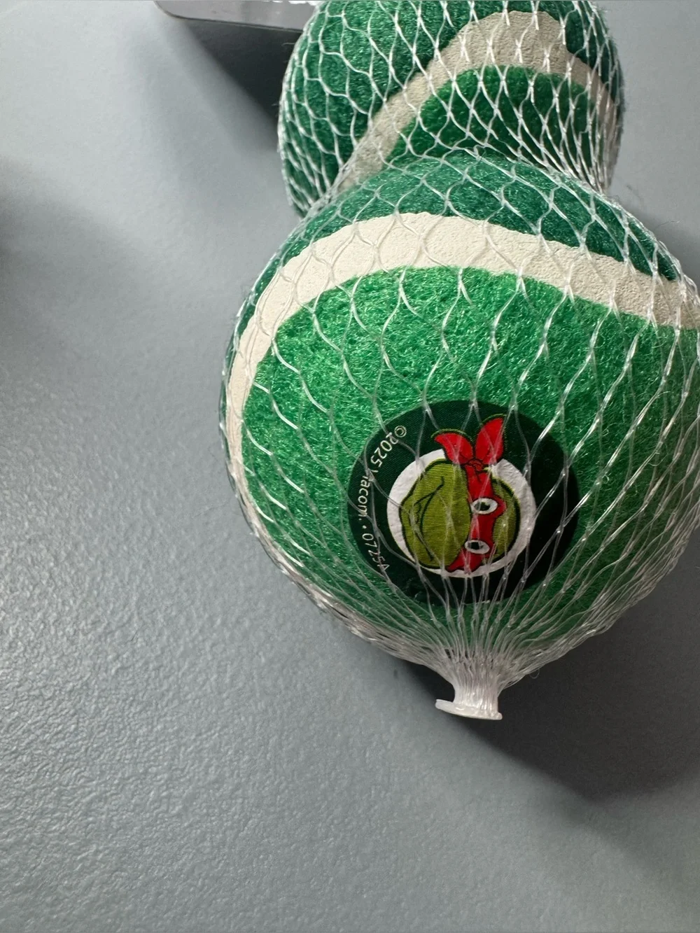 Nickelodeon Teenage Mutant Ninja Turtles 2-Pack Pet Balls bouncy dog toy Raphael